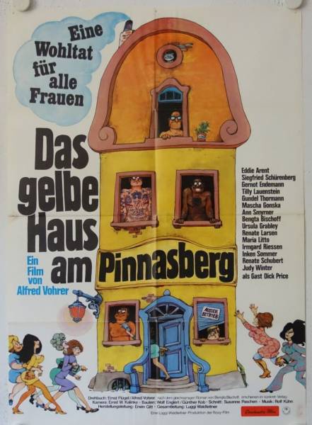 The Yellow House in Pinnasburg original release german movie posters (3)
